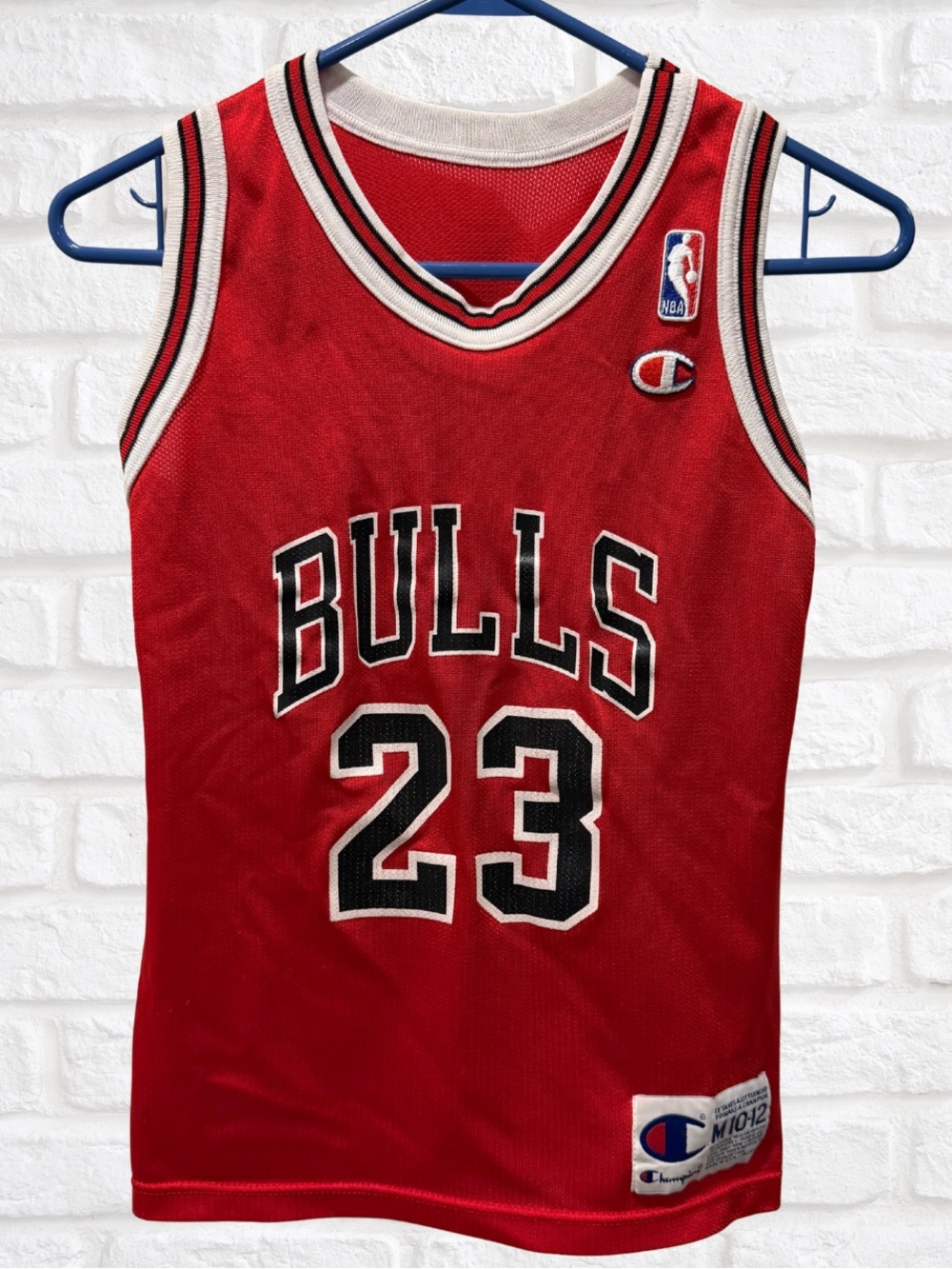 Champion Red Chicago Bulls #23 Basketball Jersey